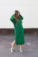 Load image into Gallery viewer, Green Sweater Dress
