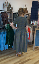 Load image into Gallery viewer, Beatrix Smocked Plaid Dress
