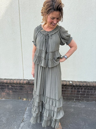 Jenna Skirt Top Set
