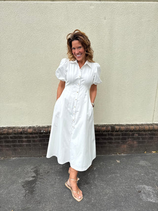 Bianca White Dress