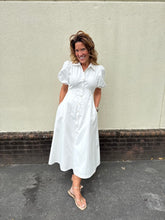 Load image into Gallery viewer, Bianca White Dress
