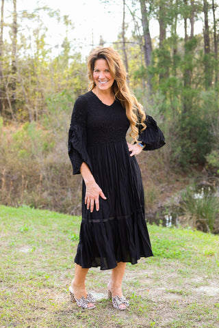 Ruched Bodice Dress