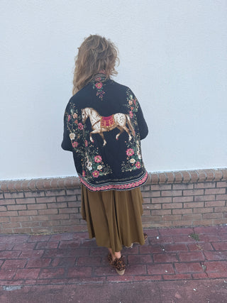 Horse Quilted Jacket