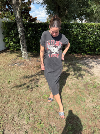 Free Bird America Tee Dress