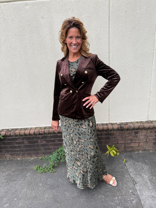 Velvet Blazer