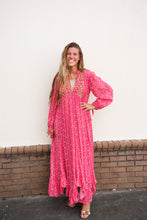 Load image into Gallery viewer, Vanessa Pink Gold Dress
