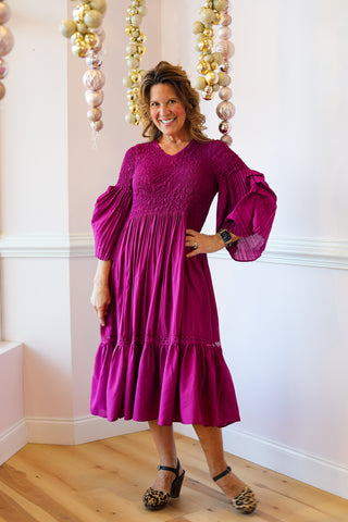 Ruched Bodice Dress