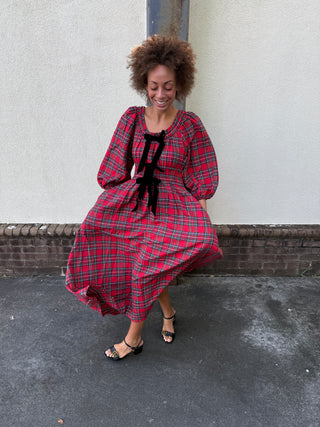 Noel Plaid Dress