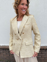 Load image into Gallery viewer, Golden Tweed Blazer
