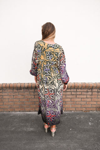 Amara Green Boho Dress
