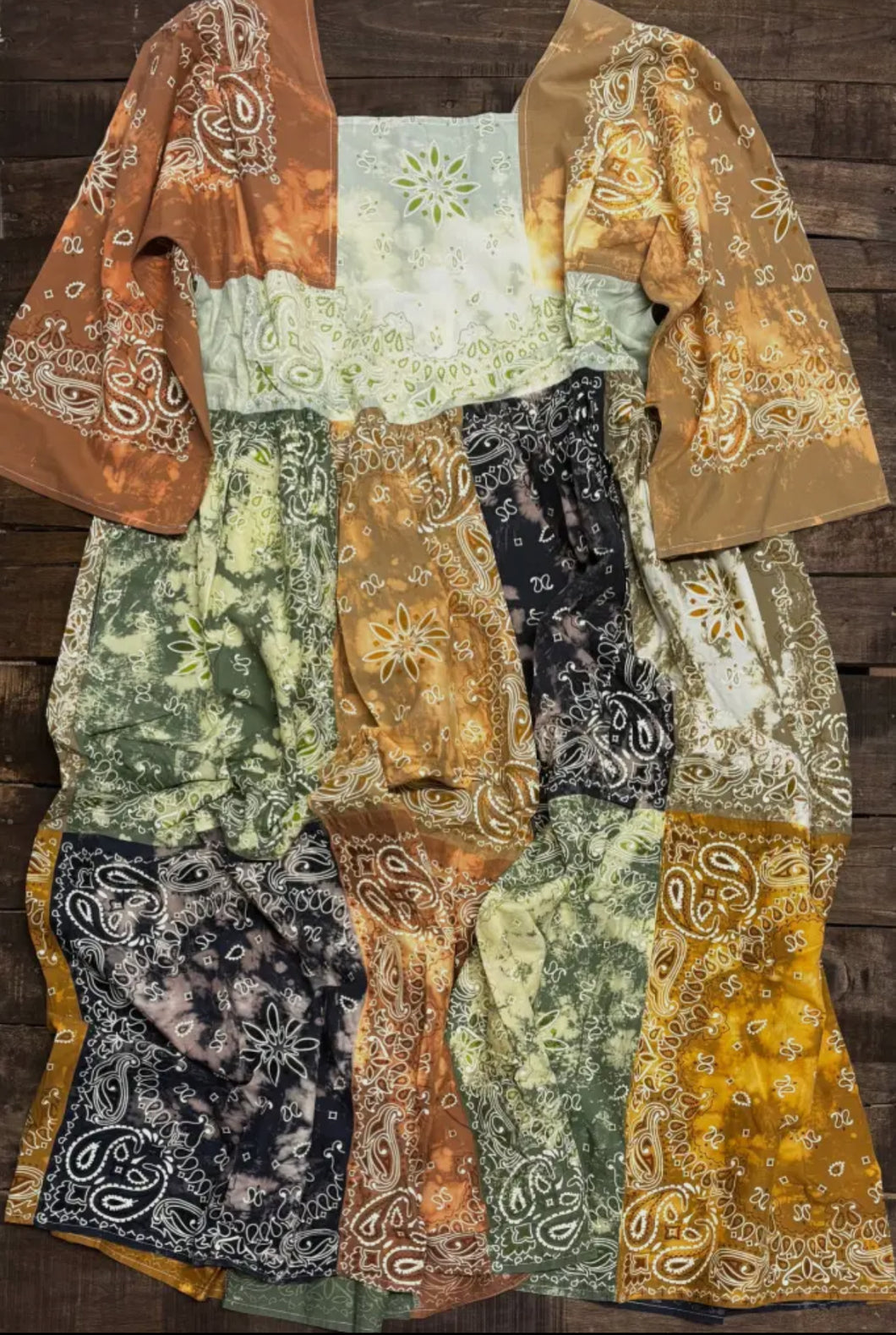 Meadow Oaks Patchwork Dress