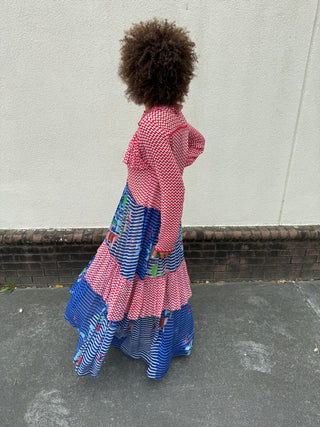 Enja Red Polka Dot Dress