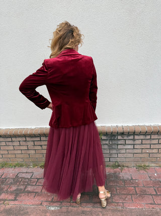 Velvet Blazer