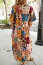 Load image into Gallery viewer, Merry Masquerade Patchwork Dress
