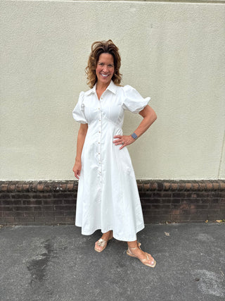Bianca White Dress