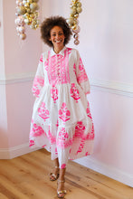 Load image into Gallery viewer, Charlotte White Cotton Dress
