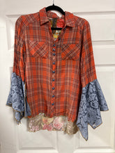 Load image into Gallery viewer, Eros Washed Plaid Shirt
