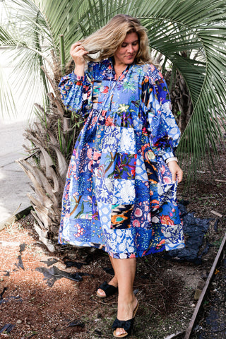 Nilah Patchwork Dress