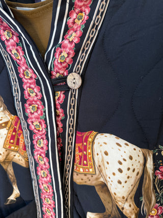 Horse Quilted Jacket