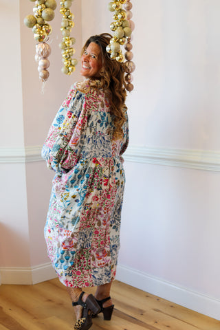 Nilah Patchwork Dress