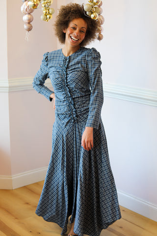 Mimi Plaid Dress