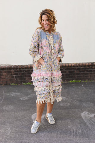 Cottage Fringe Dress