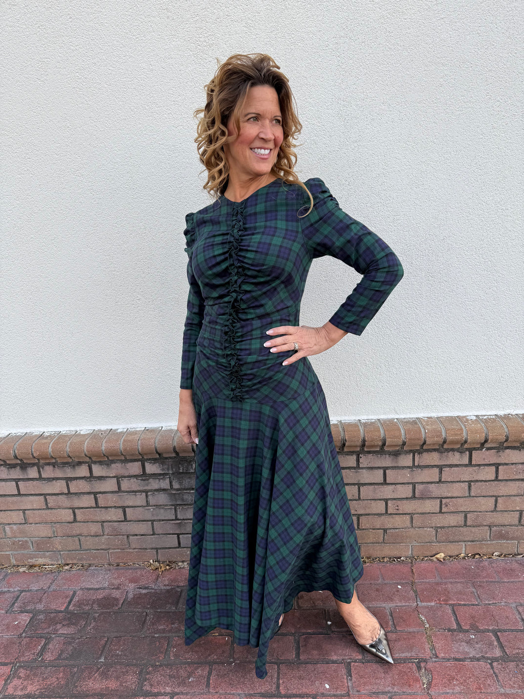 Mimi Plaid Dress