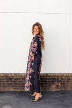 Load image into Gallery viewer, Meadow Black Duster Dress
