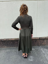 Load image into Gallery viewer, Autumn Mixed Media Dress

