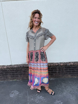 Lee Checker Dress