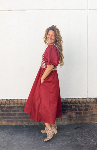 Scarlett Crochet Vest Dress