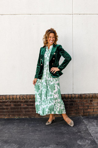 Velvet Blazer