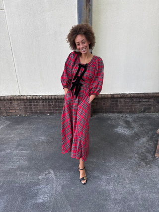Noel Plaid Dress
