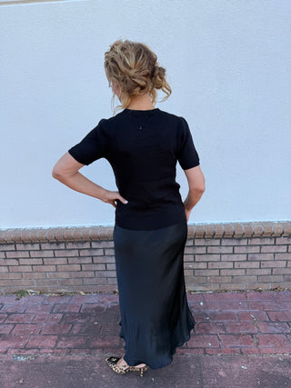 Silk Slip Skirt
