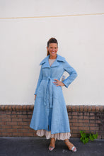 Load image into Gallery viewer, Anastasia Blue Jacket Coat
