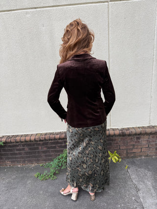 Velvet Blazer