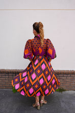 Load image into Gallery viewer, Violet Geometric Dress

