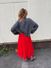 Load image into Gallery viewer, Oscar Grey Bow Sweater
