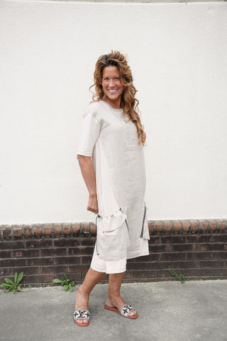 Finna Linen Pocket Dress