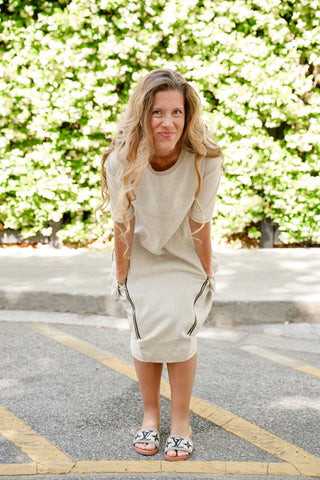 Finna Linen Pocket Dress