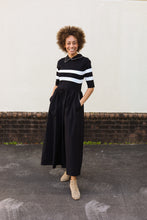 Load image into Gallery viewer, The Sutton Black Stripe Dress
