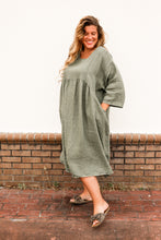 Load image into Gallery viewer, Linen Tunic Dress
