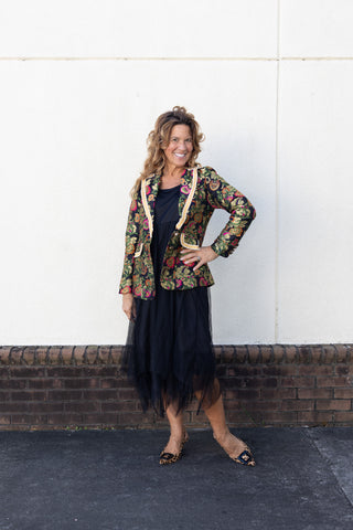 Renaissance Jacquard Blazer