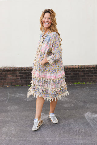 Cottage Fringe Dress