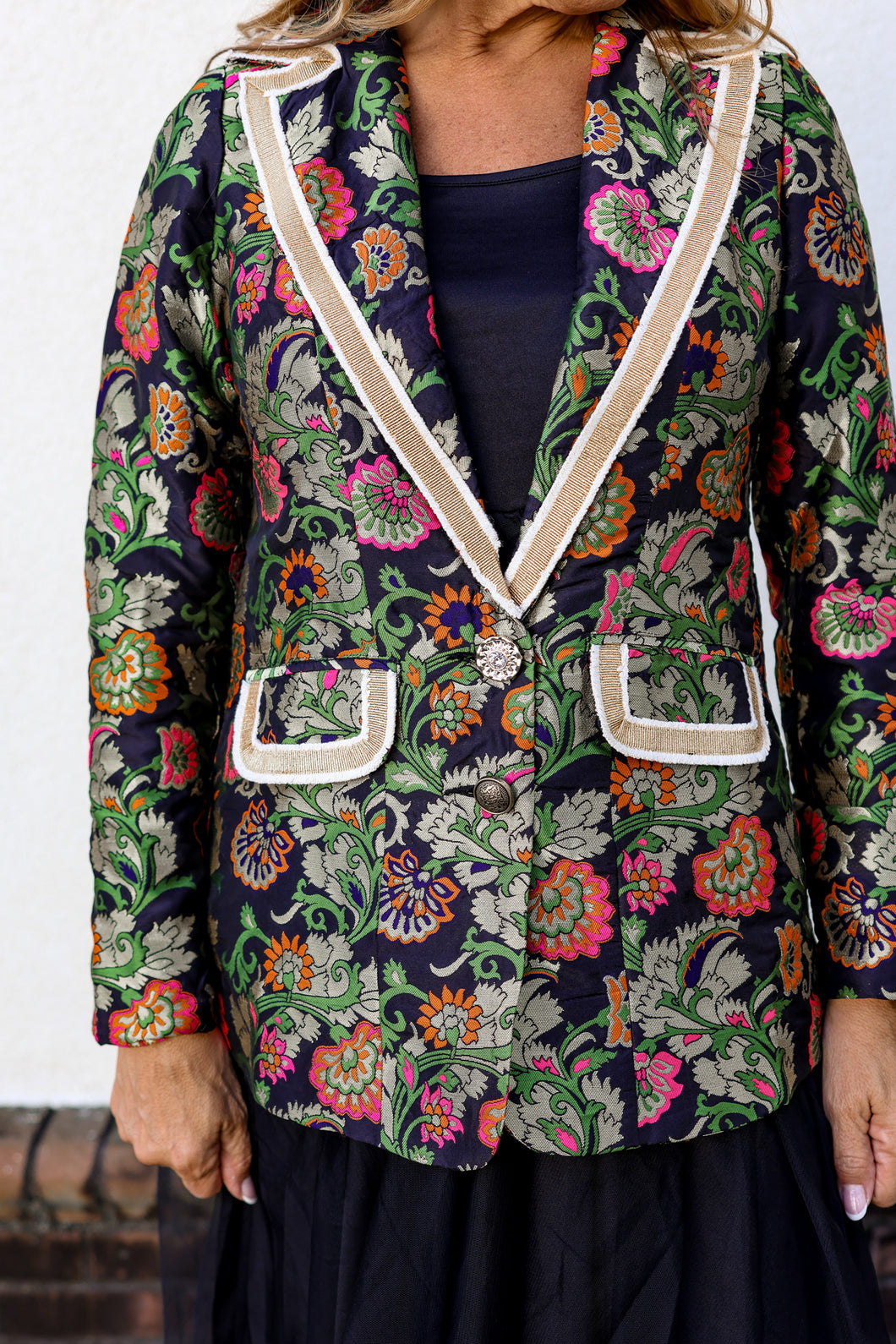 Renaissance Jacquard Blazer