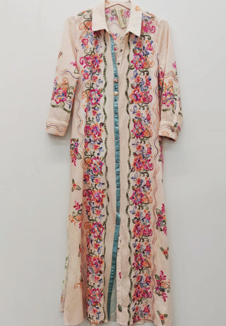 Peacock Duster Dress