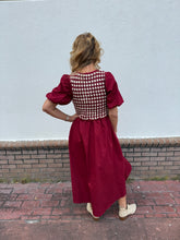 Load image into Gallery viewer, Scarlett Crochet Vest Dress
