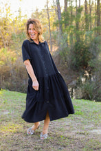 Load image into Gallery viewer, Black Lace Layer Dress
