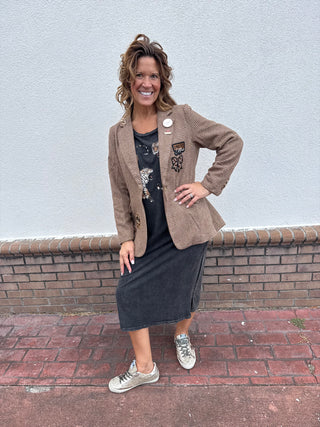Patches Fall Blazer