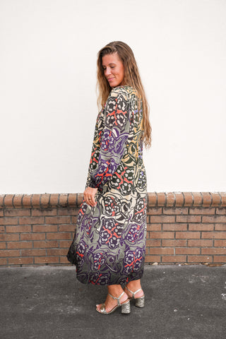 Amara Green Boho Dress